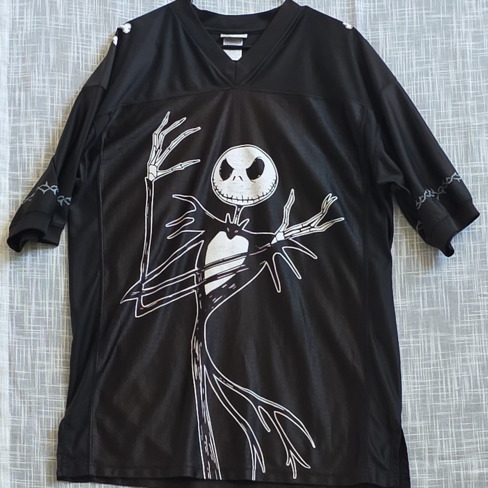 Disneyland Resort Nightmare Before Christmas Skellington T-Shirt Black M